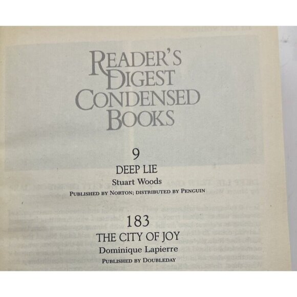 Reader’s Digest Condensed Books 1st Ed 1987 Leather Bound w/ Gilt Edges - NM - Picture 8 of 10